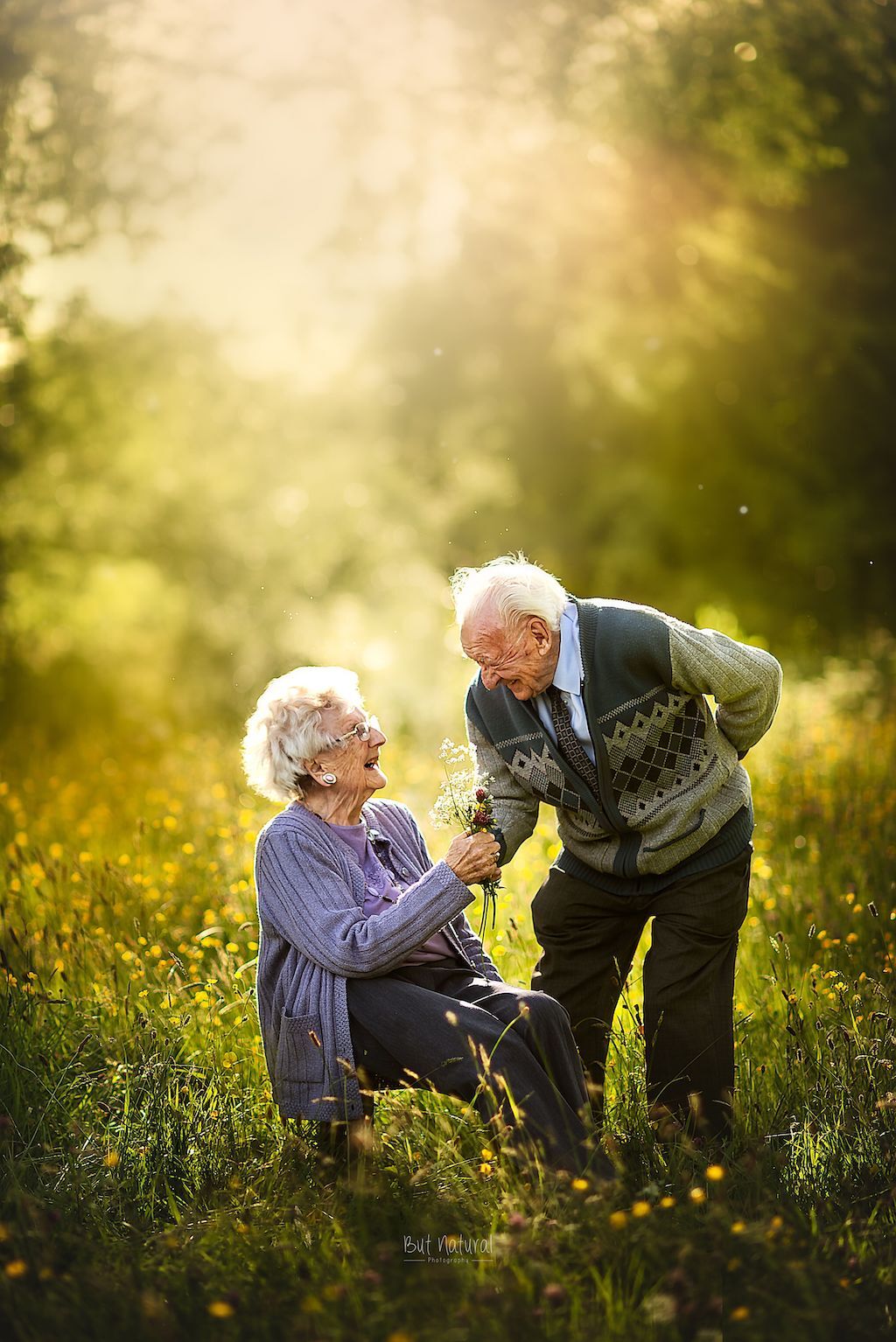 elderly couple