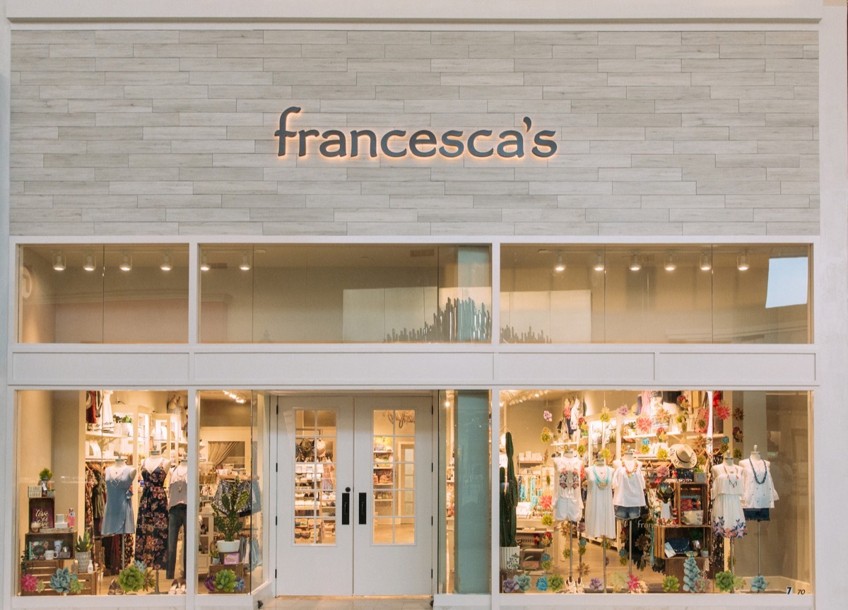 Francesca's department store