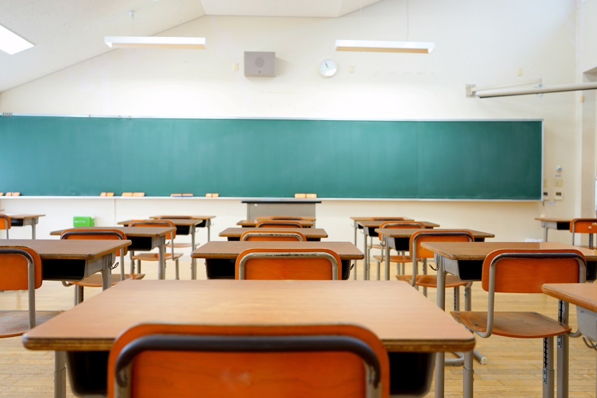 classroom desk, 